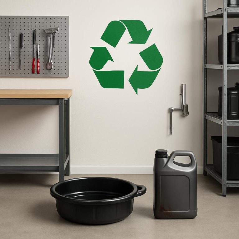 Safe Disposal of Used Motor Oil in the United States