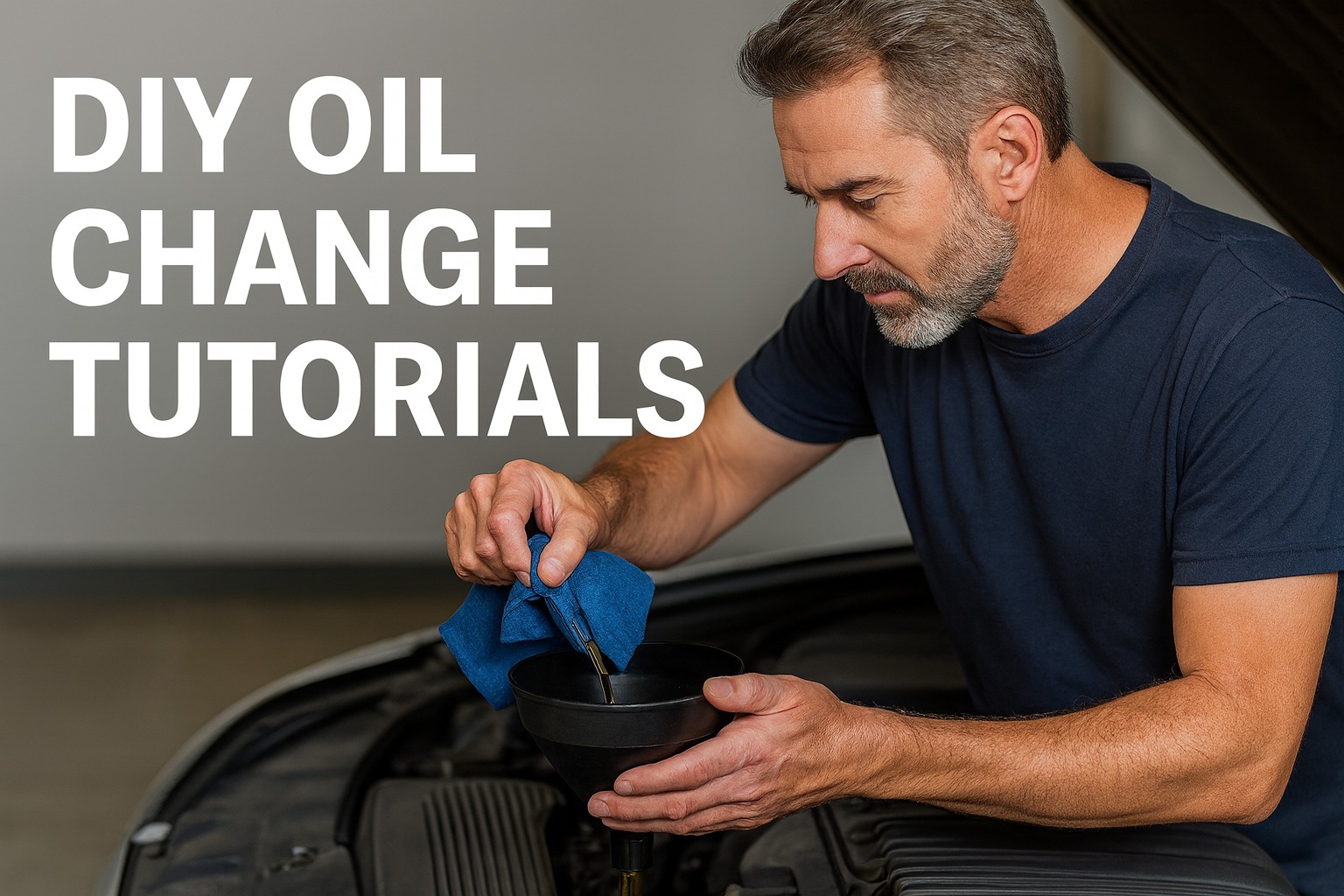 How to Change Engine Oil at Home