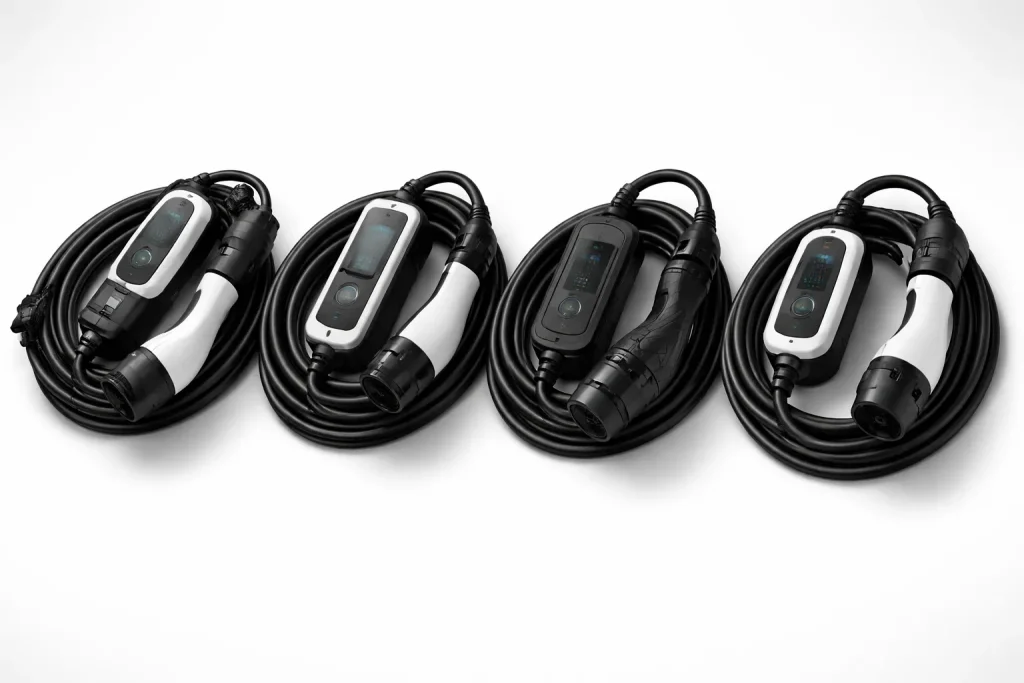 Comparison of top portable EV chargers for road trips in the United States