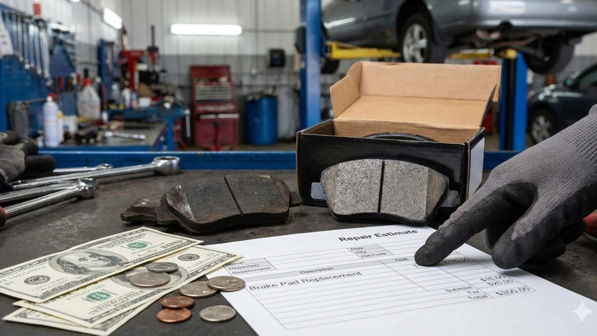 Brake pad replacement cost