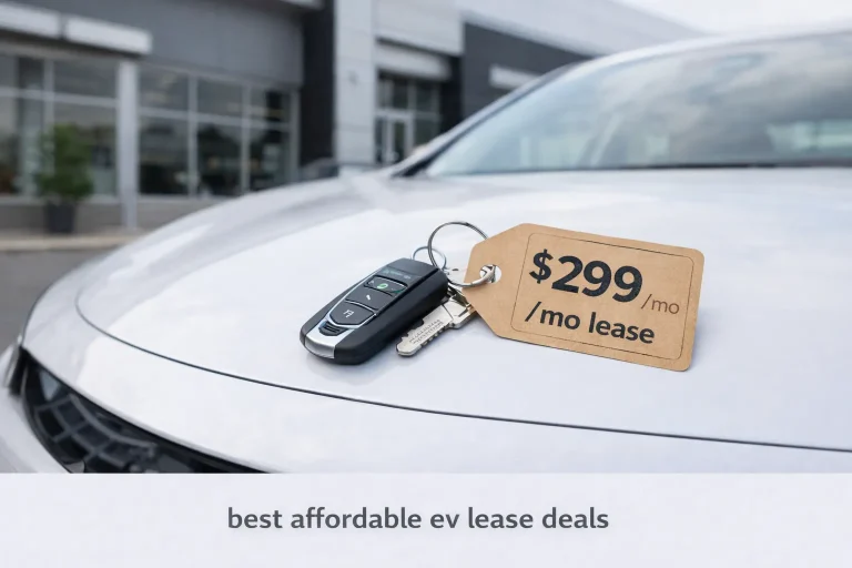 Best affordable ev lease deals