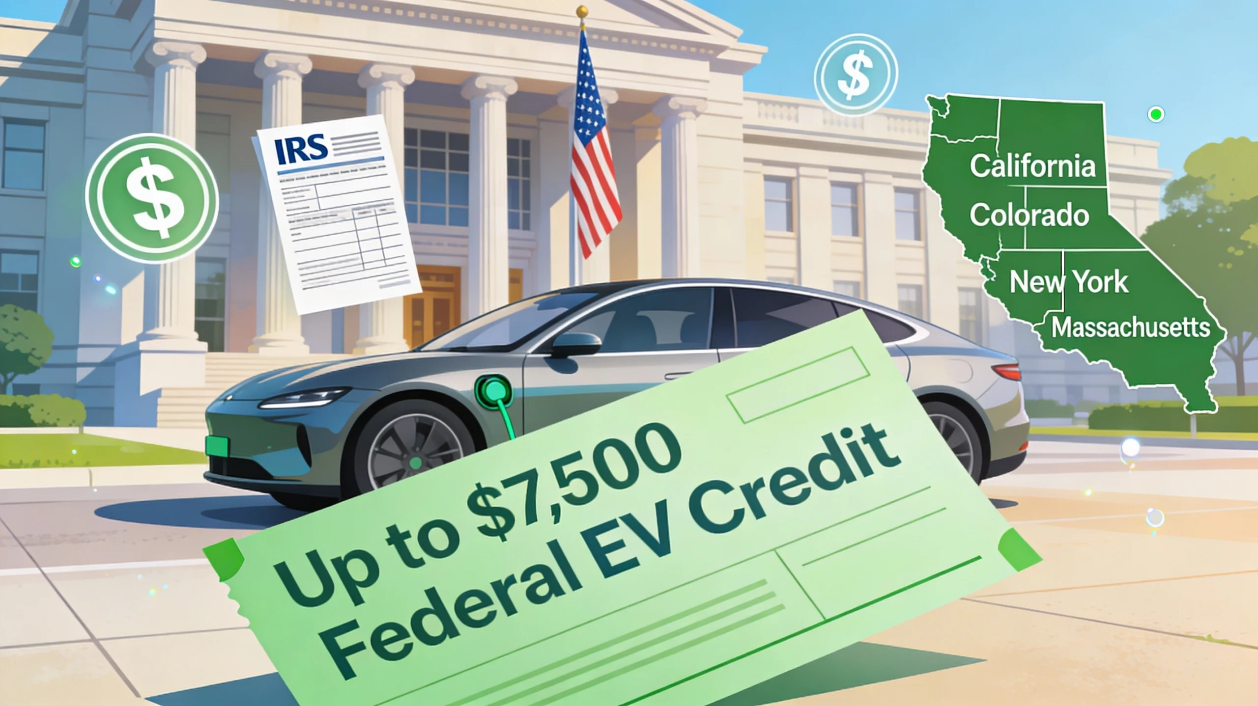 Federal EV tax credits and state incentives helping reduce the cost of affordable electric cars in the US