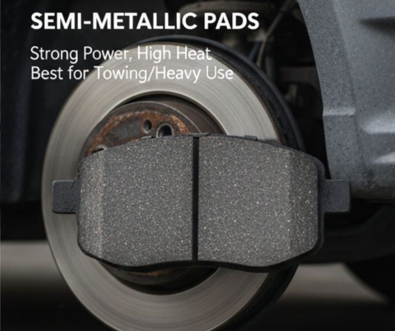 Brake pad types explained: ceramic vs semi-metallic vs organic