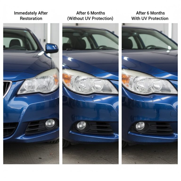 How long does diy headlight restoration last?