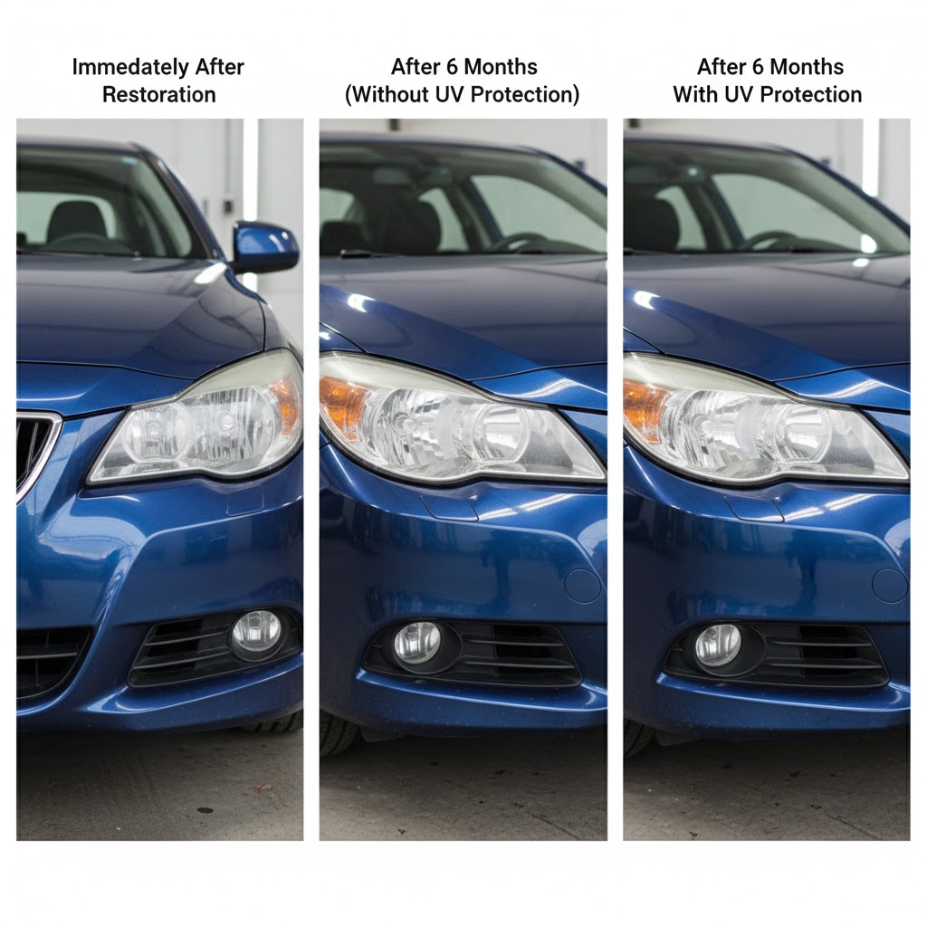 How long does diy headlight restoration last?